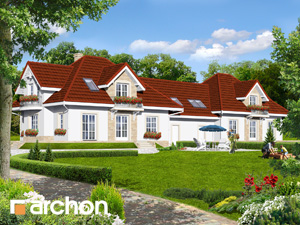Archon+ Projekty domów - Dom w werbenach 3 (B) - widok 2