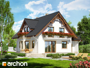 Archon+ Projekty domów - Dom w tamaryszkach 2 (P) - widok 2
