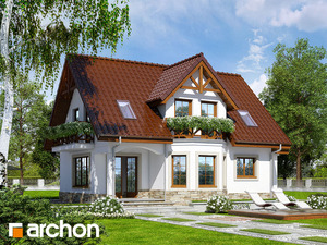 Archon+ Projekty domów - Dom w żurawinie (P) - widok 2