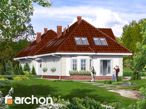 Archon+ Projekty domów - Dom w aksamitkach 5 - widok 2