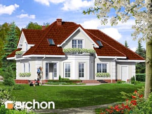 Archon+ Projekty domów - Dom w niezapominajkach 6 - widok 1