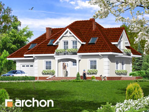 Archon+ Projekty domów - Dom w niezapominajkach 6 - widok 2