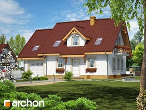 Archon+ Projekty domów - Dom w poziomkach 4 - widok 1