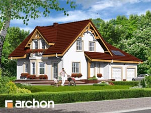 Archon+ Projekty domów - Dom w tamaryszkach 3 (G2) - widok 1