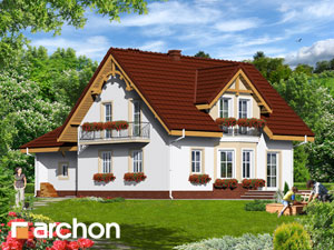 Archon+ Projekty domów - Dom w tamaryszkach 3 (G2) - widok 2