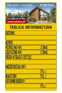 Tablica Informacyjno - Budowlana