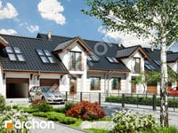 projekt domu - Dom w rabarbarze (S) [ 140,2 m2 ] 