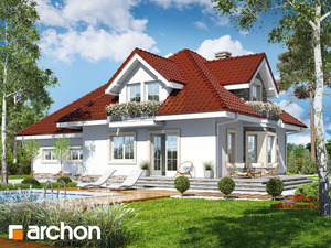 Archon+ Projekty domów - Dom w nektarynkach (G2) - widok 2