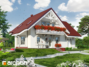 Archon+ Projekty domów - Dom w perłówce 2 - widok 2