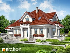 Archon+ Projekty domów - Dom w lewkoniach (P) - widok 1
