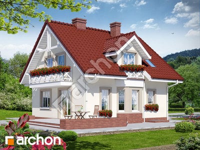 Archon+ Projekty domów - Dom w rododendronach 2 (P) - widok 2