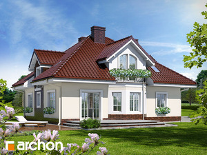Archon+ Projekty domów - Dom w tymianku (P) - widok 2