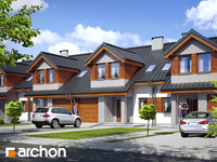projekt domu - Dom w klematisach 9 (S) [ 109,4 m2 ] 