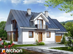Archon+ Projekty domów - Dom w rododendronach 6 (N) - widok 1