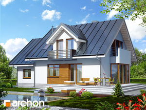 Archon+ Projekty domów - Dom w rododendronach 6 (N) - widok 2