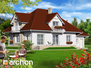 Archon+ Projekty domów - Dom w kaliach (P) - widok 2