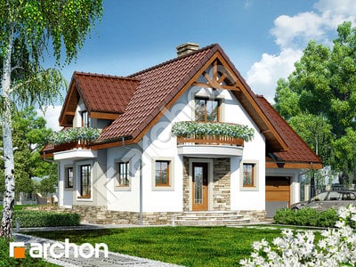 Archon+ Projekty domów - Dom w antonówkach (GP) - widok 1