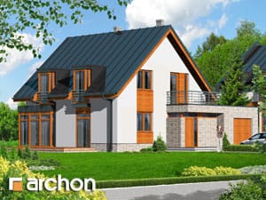 Archon+ Projekty domów - Dom w kurkumie 2 - widok 1