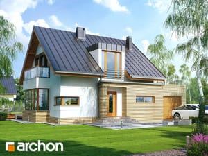 Archon+ Projekty domów - Dom w kardamonie - widok 1