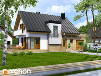 projekt domu - Dom w amarylisach [ 119,9 m2 ] 