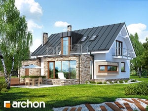 Archon+ Projekty domów - Dom pod ambrowcem - widok 2