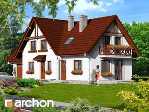 Archon+ Projekty domów - Dom na wzgórzu 2 (G) - widok 1