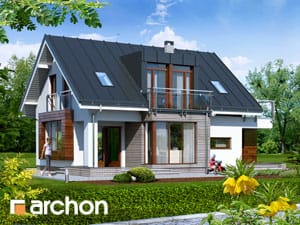 Archon+ Projekty domów - Dom w anemonach - widok 1