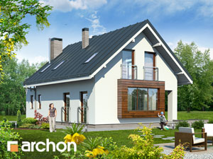 Archon+ Projekty domów - Dom w anemonach - widok 2