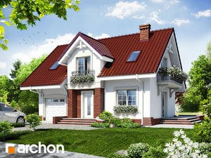 Archon+ Projekty domów - Dom w portulankach - widok 1