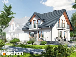 Archon+ Projekty domów - Dom w rododendronach 10 (B) - widok 1