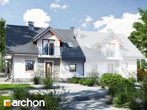 Archon+ Projekty domów - Dom w rododendronach 10 (B) - widok 2
