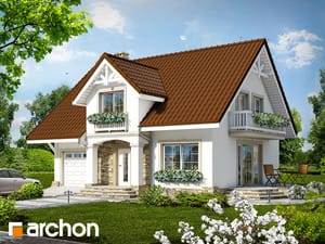 Archon+ Projekty domów - Dom w asparagusach - widok 1