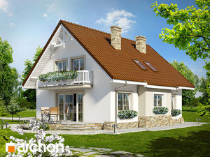 Archon+ Projekty domów - Dom w asparagusach - widok 2