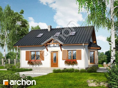 Archon+ Projekty domów - Dom w jagodach (PD) - widok 1