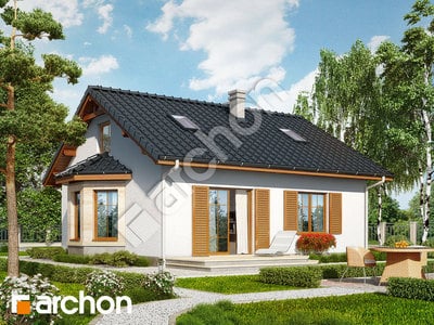 Archon+ Projekty domów - Dom w jagodach (PD) - widok 2