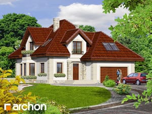 Archon+ Projekty domów - Dom w świetliku 2 - widok 1