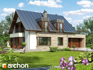 Archon+ Projekty domów - Dom pod gujawą - widok 1