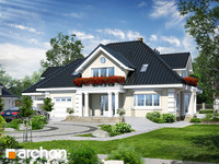 projekt domu - Dom w wiciokrzewie 2 [ 214,6 m2 ] 