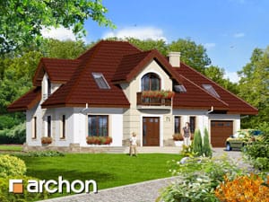 Archon+ Projekty domów - Dom w kamasjach - widok 1