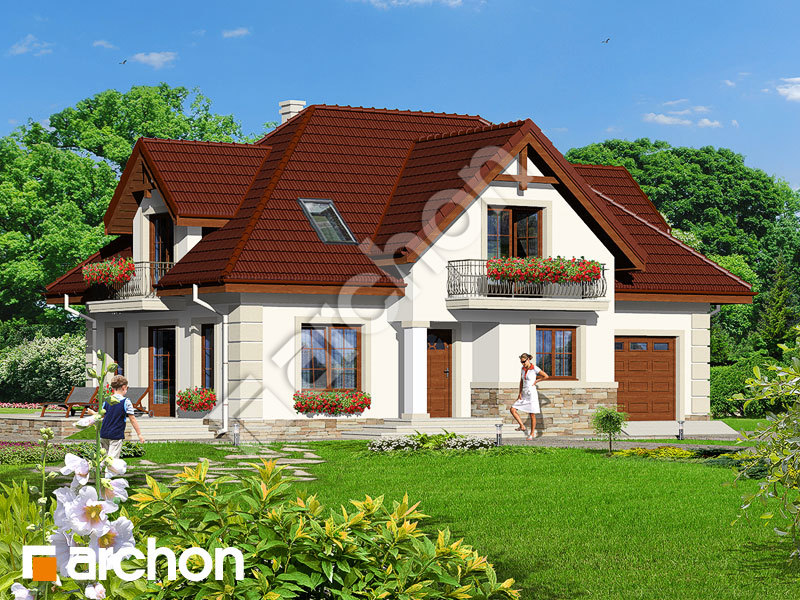 Dom w alpiniach  [ 172,7 m2 ] 
