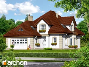 Archon+ Projekty domów - Dom w orchideach (P) - widok 1