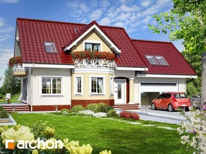 Archon+ Projekty domów - Dom w ananasach (G2) - widok 1