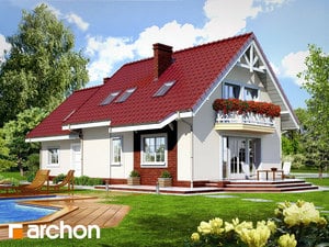 Archon+ Projekty domów - Dom w ananasach (G2) - widok 2
