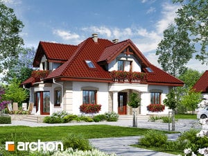 Archon+ Projekty domów - Dom w jeżówkach 3 - widok 1