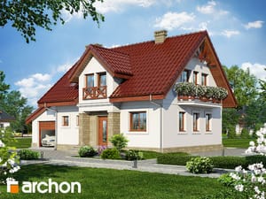 Archon+ Projekty domów - Dom w rezedach - widok 1