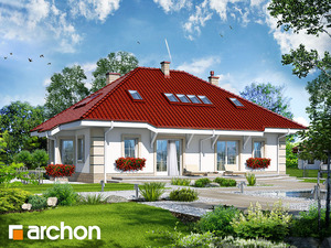 Archon+ Projekty domów - Dom pod jarząbem 5 - widok 2