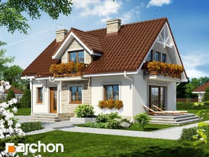 Archon+ Projekty domów - Dom w lukrecji 2 - widok 1