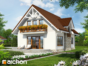 Archon+ Projekty domów - Dom w lukrecji 2 - widok 2