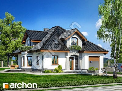 Archon+ Projekty domów - Dom w firletkach (P) - widok 1