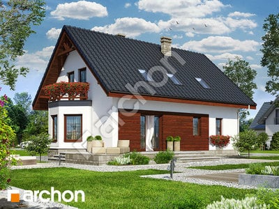 Archon+ Projekty domów - Dom w skalniakach 3 - widok 2